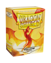 Dragon Shield Standard Sleeves - Žuti, mat (100 kom.) -1