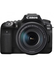 DSLR fotoaparat Canon - EOS 90D, EF-S 18-135mm IS Nano, crni -1