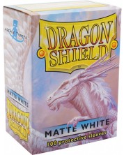 Dragon Shield Standard Sleeves - Bijeli, mat (100 kom.)