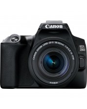 DSLR fotoaparat Canon - EOS 250D, EF-S 18-55mm ST, crni -1