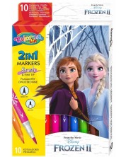 Dvostrani markeri Colorino Disney - Frozen II, 10 boja -1