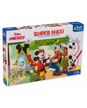 Dvostrana slagalica Trefl od 24 maxi komada - Mickey Mouse i prijatelji