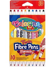 Dvostruki flomasteri Colorino Kids - 10 boja -1