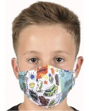 Dvoslojna dječja maska UWear - Study s metalnim stekom