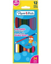 Dvostruke olovke u boji Paper Mate Kids Coloring - 12 komada