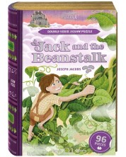 Dvostrana slagalica Professor Puzzle od 96 dijelova - Jack and the Beanstalk -1