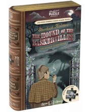 Dvostrana slagalica Professor Puzzle od 252 dijela - Sherlock Holmes, Baskervilleski pas