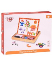 Dvostruka magnetska tabla Tooky Toy – Farma -1