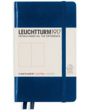 Džepna bilježnica Leuchtturm1917 - A6, točkaste stranice, Navy