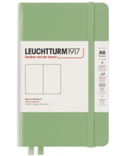 Džepna bilježnica Leuchtturm1917 - A6, bijele stranice, Sagе