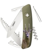 Džepni nožić Swiza - D05, jelen, maslinasto zeleni