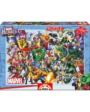 Puzzle Educa od 1000 dijelova - Marvelovi heroji 
