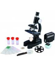 Edukativni set Edu Toys - Mikroskop, s priborom -1