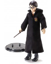 Akcijska figura The Noble Collection Movies: Harry Potter - Harry Potter (Bendyfigs), 19 cm