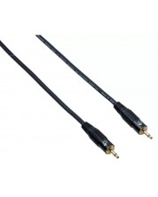 Oklopljeni kabel Bespeco - EA2MJ150, 1 m, crni