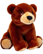 Ekološka plišana igračka Keel Toys Keeleco - Smeđi medvjed, 18 cm -1