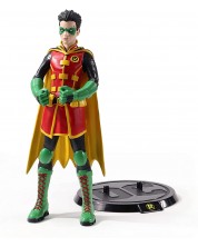 Akcijska figurica The Noble Collection DC Comics: Batman - Robin (Bendyfigs), 19 cm -1