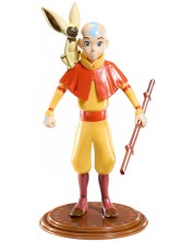 Akcijska figurica The Noble Collection Animation: Avatar: The Last Airbender - Aang (Bendyfig), 18 cm -1