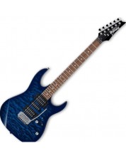 Električna gitara Ibanez - GRX70QA, Transparent Blue Burst -1