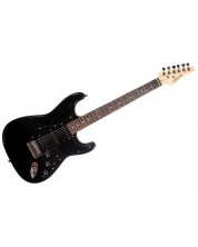 Električna gitara Arrow - STH-03 Black HSS RW, crna