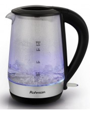 Kuhalo za vodu Rohnson - R-7642, 2200 W, 1.7l, srebrno/crno