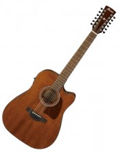 Elektroakustična gitara Ibanez - AW5412CE Open Pore, Natural -1