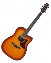 Elektroakustična gitara Ibanez - AAD50CE LBS, Light Brown Sunburst -1