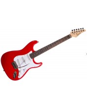 Električna gitara Arrow - STS-01 Red SSS RW, crveno/bijela -1