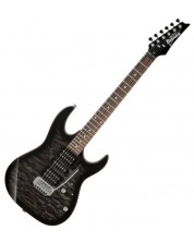 Električna gitara Ibanez - GRX70QA, Transparent Black Sunburst -1