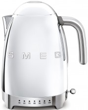 Električno kuhalo za vodu Smeg - KLF04SSEU, 2400W, 1.7 l, srebrnasto -1