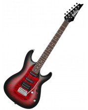 Električna gitara Ibanez - GSA60QA, Transparent Red burst -1