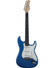 Električna gitara EKO - S-300, plavo/bijela -1