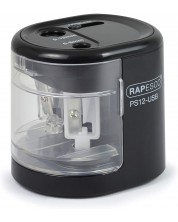 Električni šiljilo Rapesco - PS12, crno