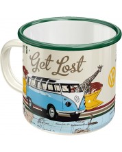 Emajlirana šalica Nostalgic Art VW - Let's Get Lost
