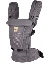 Ergonomski ruksak Ergobaby Adapt - Soft Flex Mesh, Graphite Grey -1