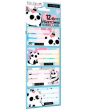 Etikete Lizy Card - Lollipop Pandacorn, 12 komada -1