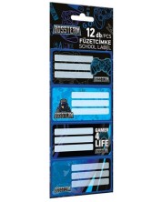 Etikete Lizzy Card Gamer 4 Life - 12 komada