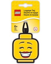 Naljepnica za prtljagu Lego - Za djevojčicu, žuta -1
