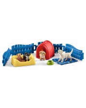 Set figurica Schleich Farm Life Dogs - Košara za pse