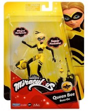 Figura Playmates Miraculous - Queen Bee, Buzz-On, s dodacima
