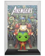 Figurica Funko POP! Comic Covers: Avengers The Initiative - Skrull as Iron Man (Wondrous Convention Limited Edition) #16 -1