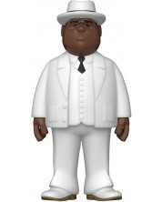 Figurica Funko Gold Music: Notorious B.I.G - Biggie Smalls White Suit, 30 cm
