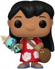 Figura Funko POP! Disney: Lilo & Stitch - Lilo with Scrump #1043