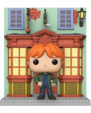 Figurica Funko POP! Deluxe: Harry Potter - Ron Weasley with Quality Quidditch Supplies Store (Special Edition) #142 -1