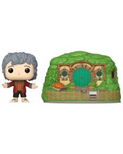 Figurica Funko POP! Town: Lord of the Rings - Bilbo Baggins with Bag-End #39 -1