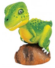 Figurica za bojanje DinosArt - Raptor, s bojicama -1