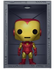 Figurica Funko POP! Deluxe: Iron Man - Hall of Armor (Model 4) (Metallic) (PX Previews Exclusive) #1036