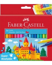 Flomasteri u boji Faber-Castell Castle - 36 boja