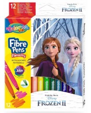 Flomasteri Colorino Disney - Frozen II, 12 boja -1