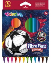 Flomasteri Colorino - Football, 12 boja